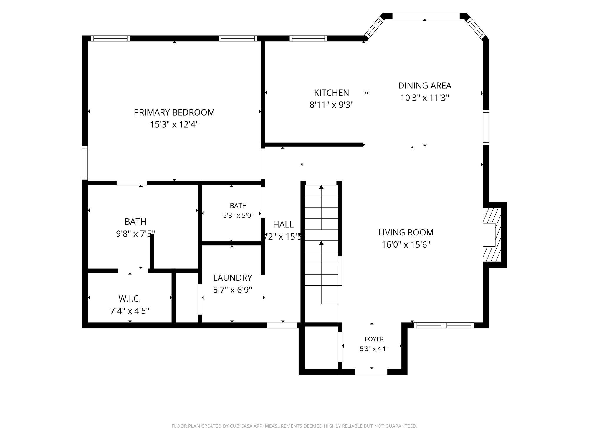 Digital floor plan schematic, part of a full delivery alongside the photo gallery